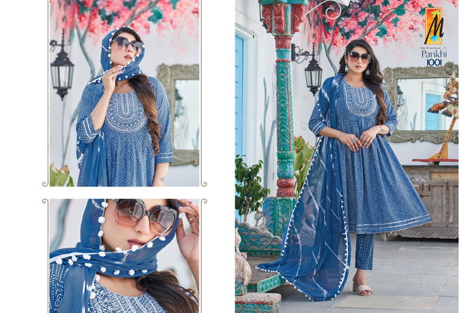 Pankhi By Master Nyra Cut Readymade Suits Catalog
